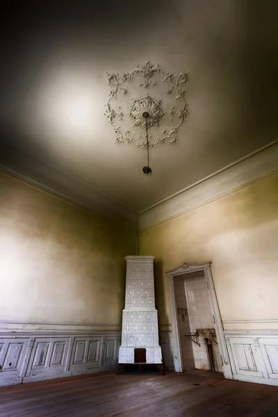 Altes Schlafzimmer, Detail — Stockfoto