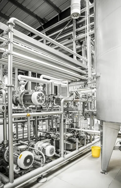 Brewery interior — Stock Photo, Image