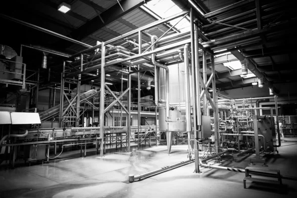 Brewery interior — Stock Photo, Image