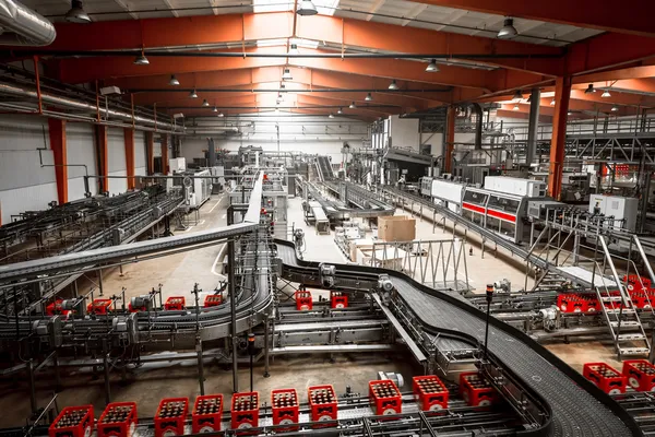 Brewery interior — Stock Photo, Image