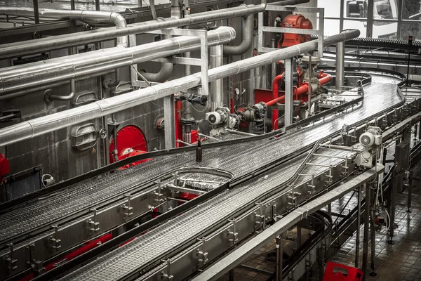 Brewery interior, equipment — Stock Photo, Image