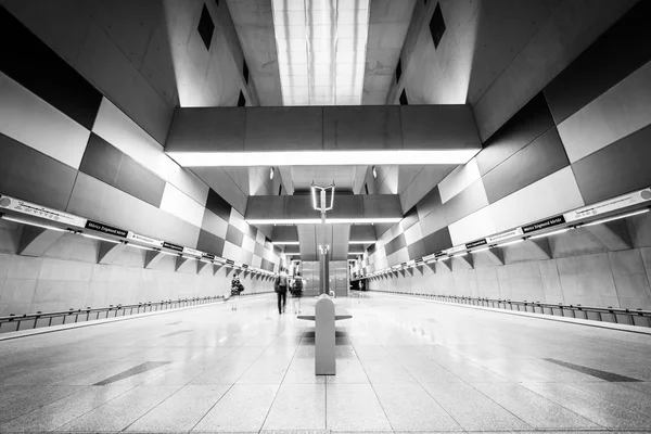 Станция метро Interior — стоковое фото