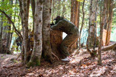 paintball oyuncu gizleme