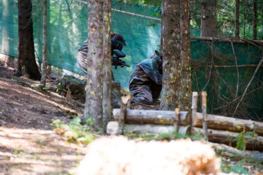 paintball oyuncu çalışan