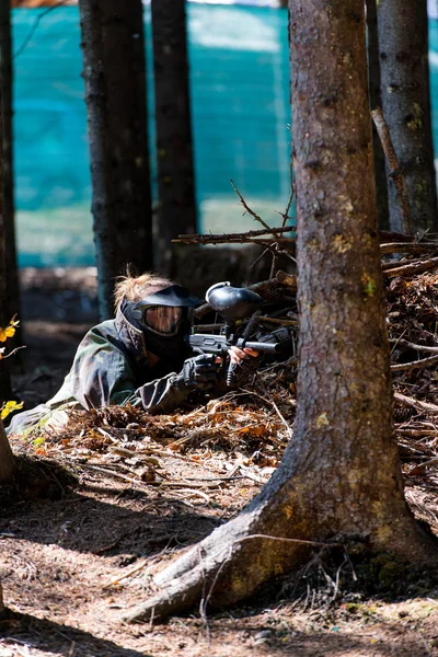 Arme à feu visée Sniper — Photo