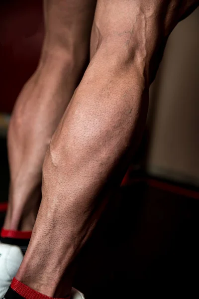 Sportieve benen kalf — Stockfoto