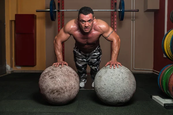 Push ups — Stock Photo, Image