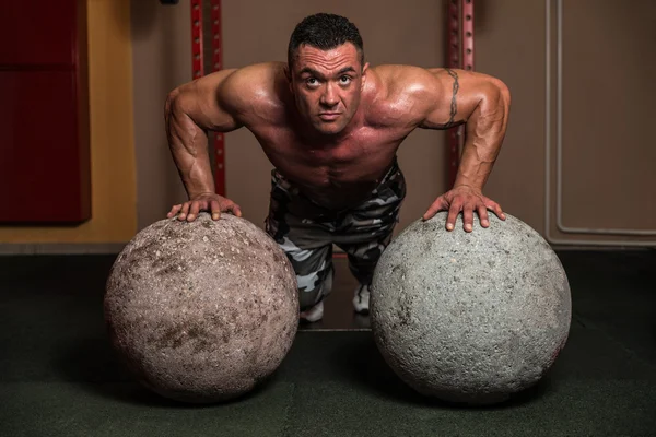 Push Up Exercise — Stock Photo, Image