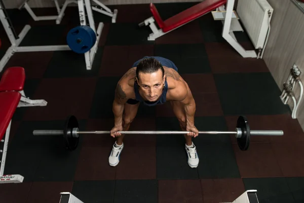 Bent Over Barbell Row — Stock Photo, Image