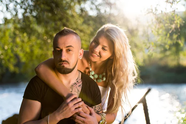 Couple's portrait — Stock Photo, Image