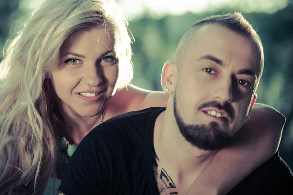 Couple's portrait — Stock Photo, Image