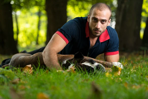 Människans bästa vän — Stockfoto