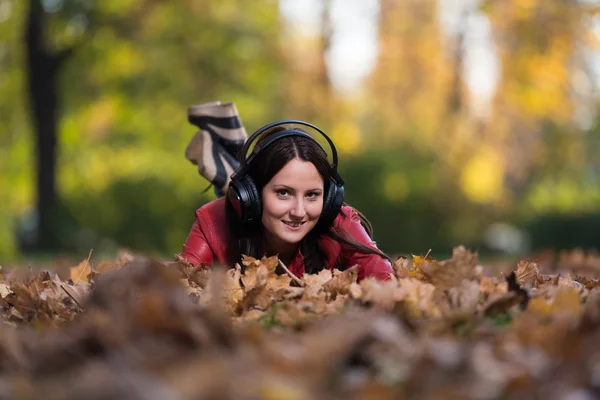 Listening To Music — Stock Photo, Image