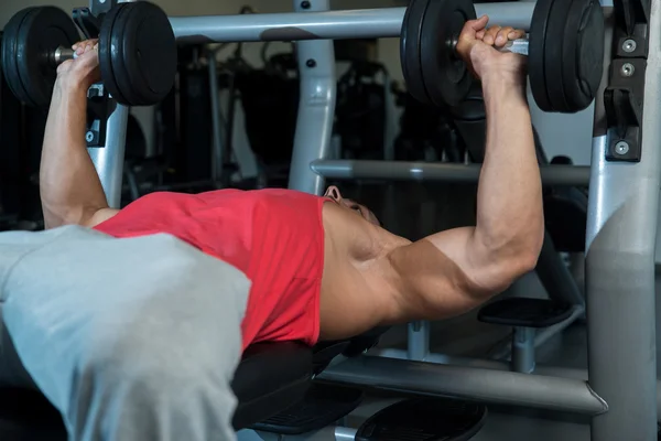 Kurzhanteltraining — Stockfoto