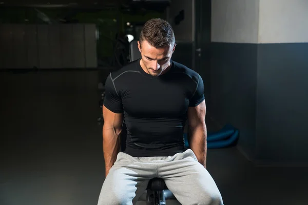 Shoulders Lateral Exercise — Stock Photo, Image