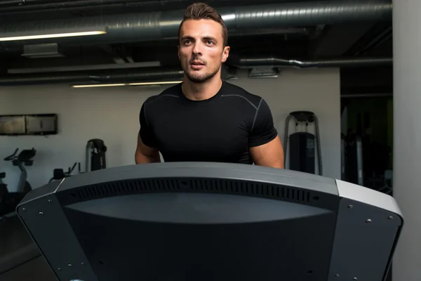 Exercising On A Treadmill — Stock Photo, Image