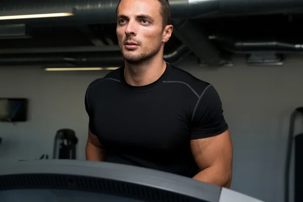 Running On Treadmill — Stock Photo, Image