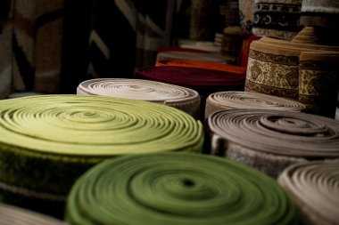 Kilim yığını