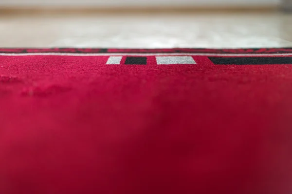 Close Up Red Carpet — Stock Photo, Image