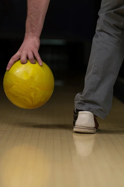 Bowling natáčení — Stock fotografie
