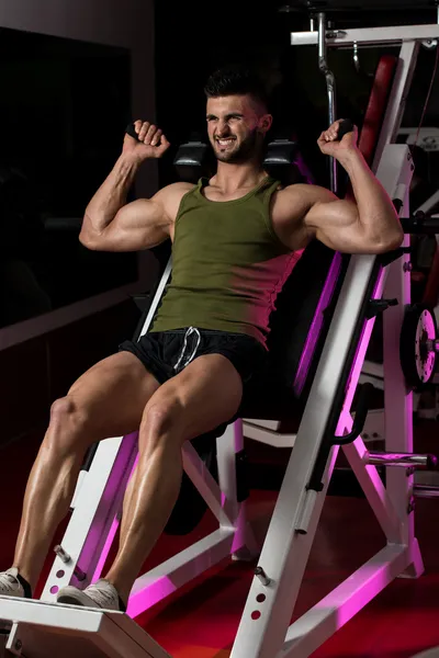 Workout Leg Press — Stock Photo, Image