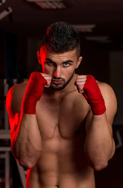 O lutador — Fotografia de Stock
