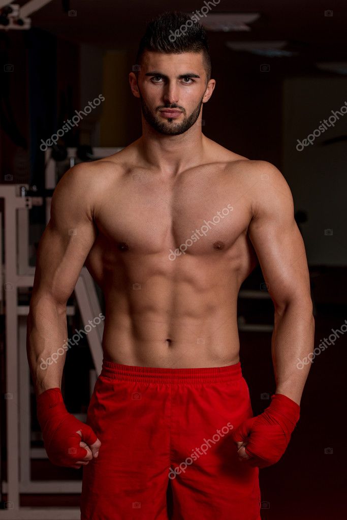 Dangerous Looking MMA Fighter Stock Photo by ©ibrak 39795953