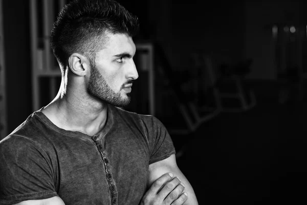 Close-up Of A Confident Young Man — Stock Photo, Image