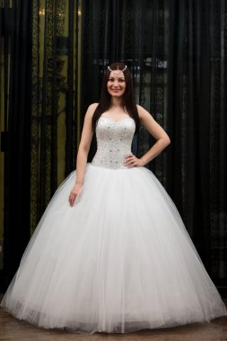 güzel bir model gelin portresi