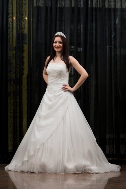 güzel bir model gelin portresi