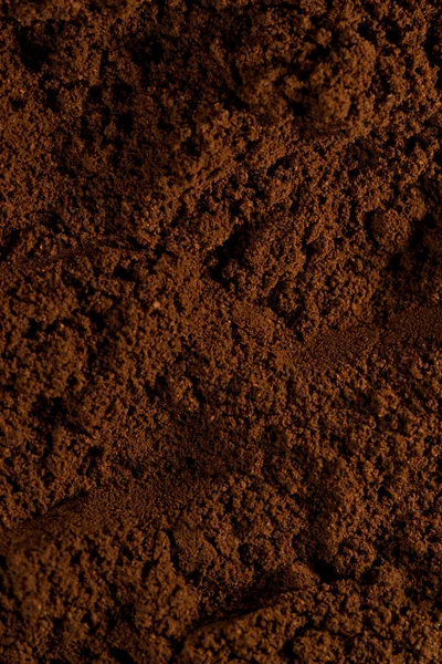 Natural Ground Coffee Background — Stock Photo, Image