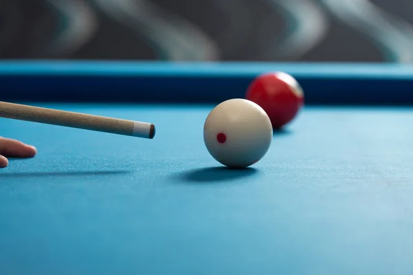 Bilardo oynarken — Stockfoto