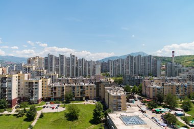 Saraybosna manzarası - alipasino polje