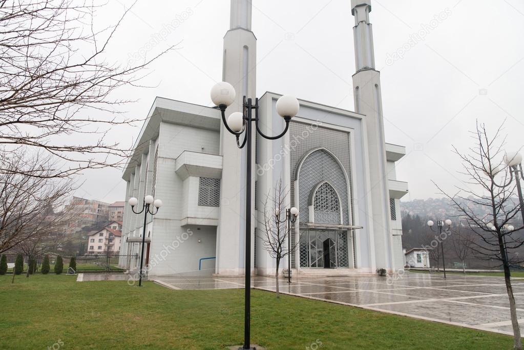 Mosque Istiqlal In Sarajevo Bosnia and Herzegovina