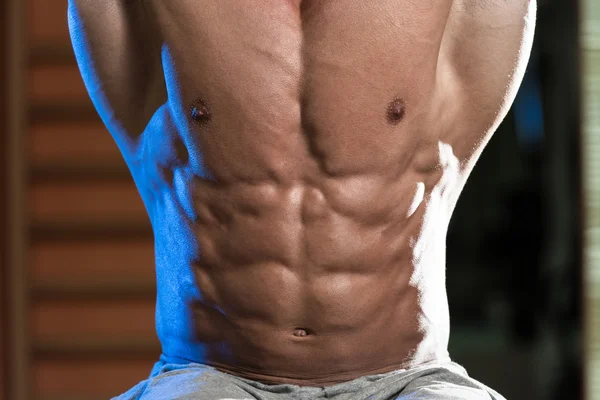 Abdominal Muscle Close-Up — Stock Photo, Image