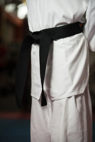 Black Belt Fighter — Stock Photo, Image