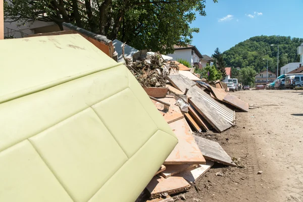 Flood In 2014 Maglaj - Bosnia And Herzegovina — Stock Photo, Image