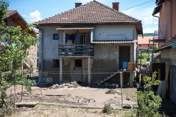 Inundação em 2014 - Maglaj - Bósnia e Herzegovina — Fotografia de Stock