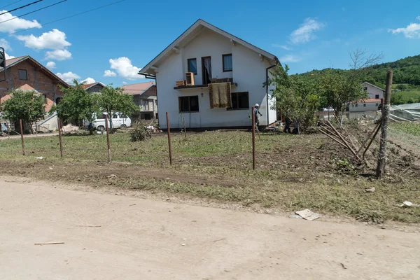 Flood in 2014 - Sevarlije - Bosnia And Herzegovina — Stock Photo, Image