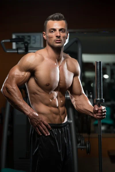 Portrait Of A Physically Fit Young Man — Stock Photo, Image