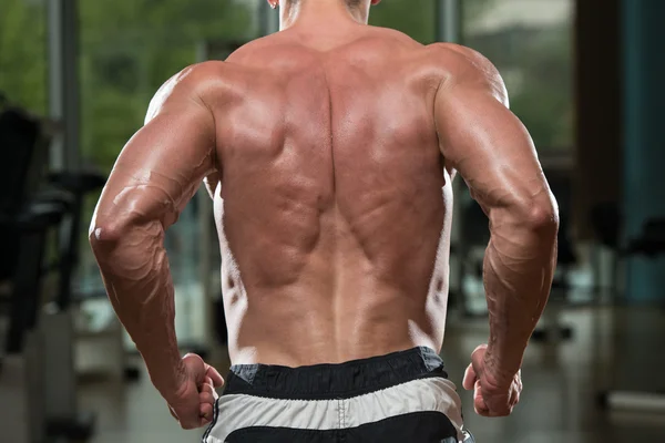 Muscular Men Flexing Muscles — Stock Photo, Image