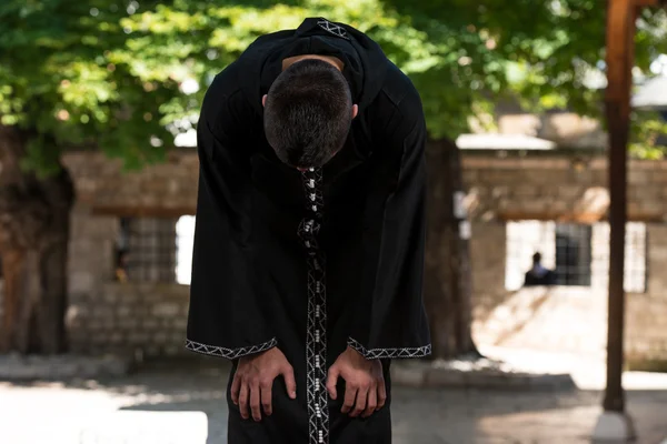 Preghiera alla moschea — Foto Stock