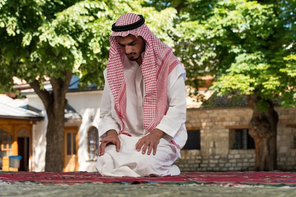 Prayer At Mosque — Stock Photo, Image