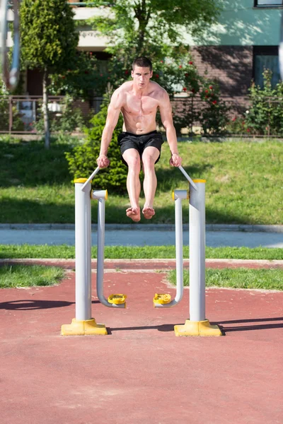 Treino de rua — Fotografia de Stock