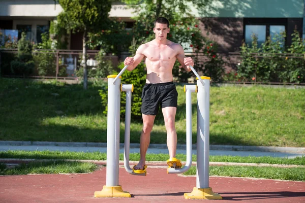 Treino de rua — Fotografia de Stock