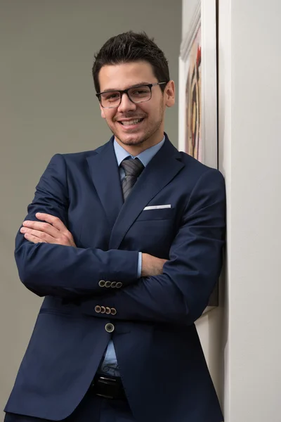 Confident Businessman Portrait — Stock Photo, Image