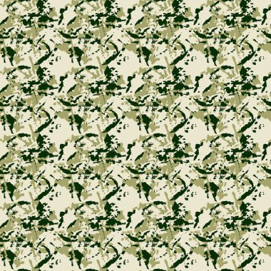 Kamuflaj Kusursuz Desen