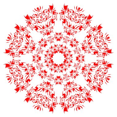 soyut mandala süsleme.