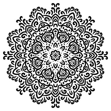 soyut mandala süsleme.