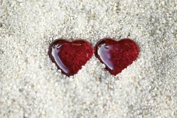 Two hearts — Stock Photo, Image